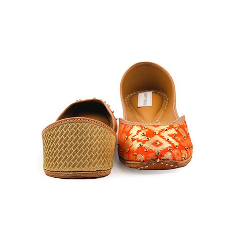 Orange banarsi - Label Deepti Bajaj