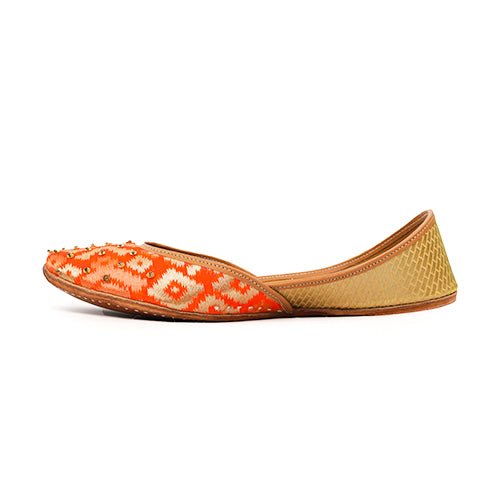 Orange banarsi - Label Deepti Bajaj