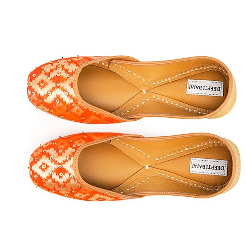 Orange banarsi - Label Deepti Bajaj