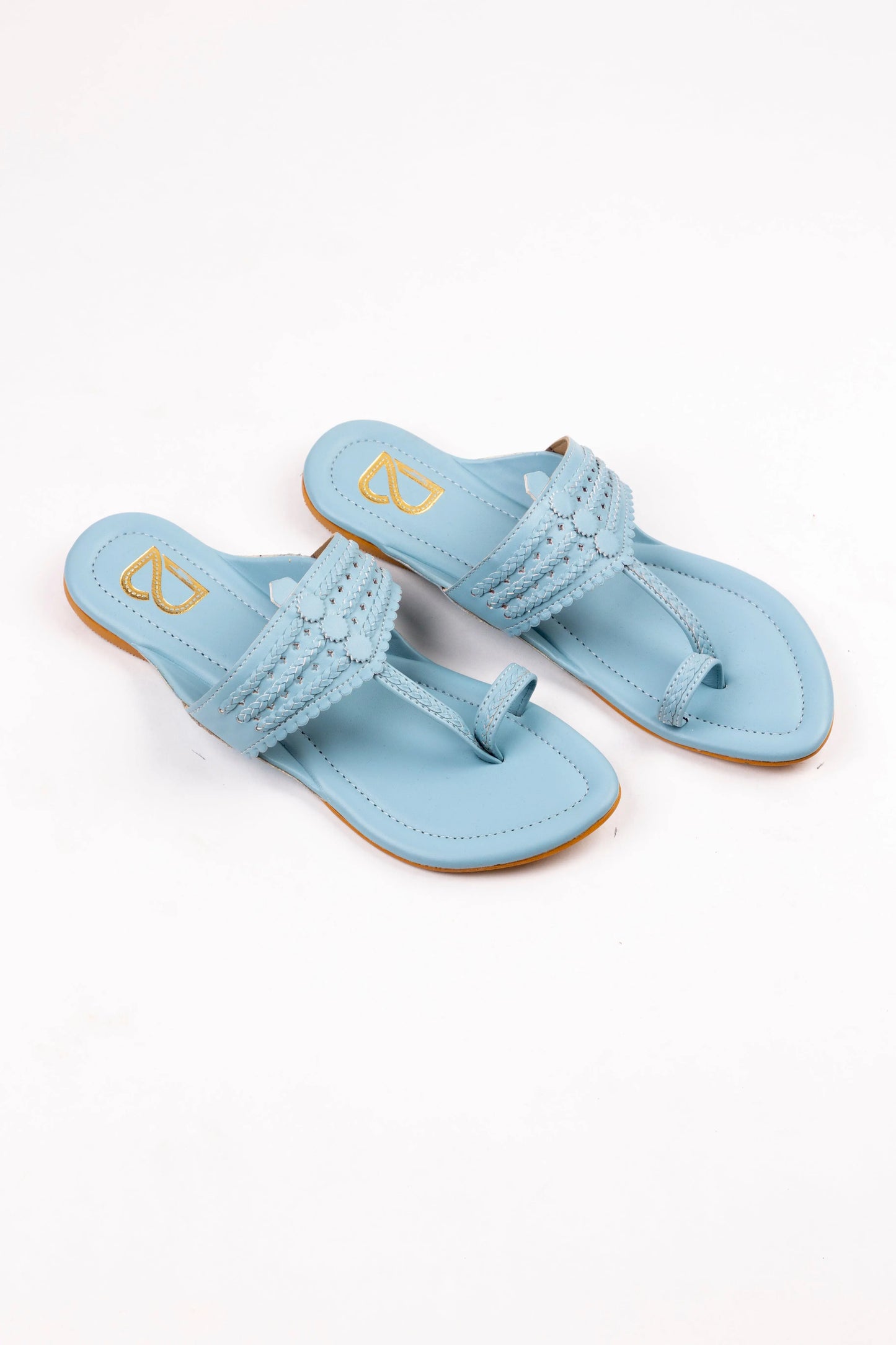 Tiffany Blue Kolhapuri Label Deepti Bajaj