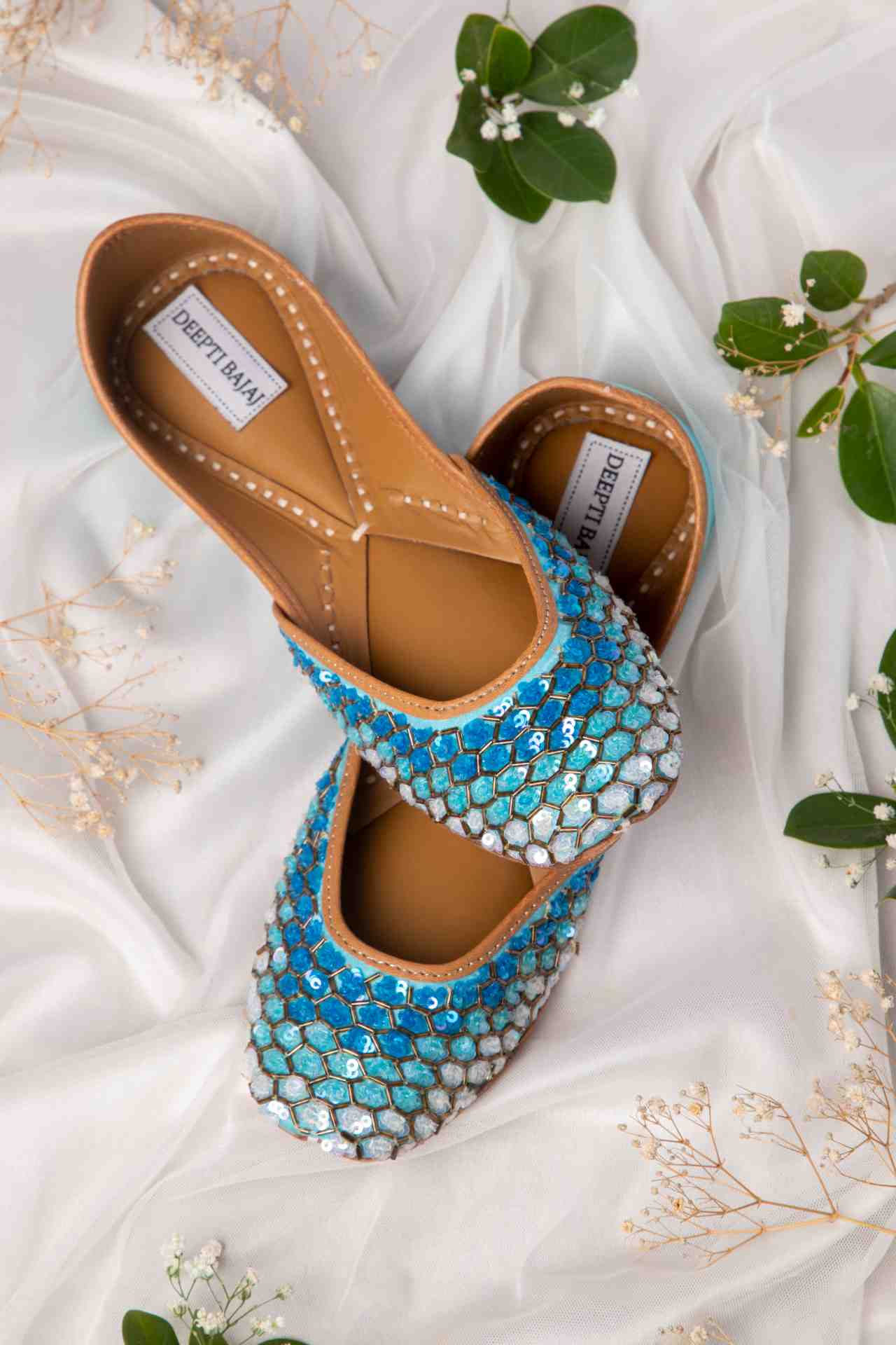 Memaid Blue - Label Deepti Bajaj