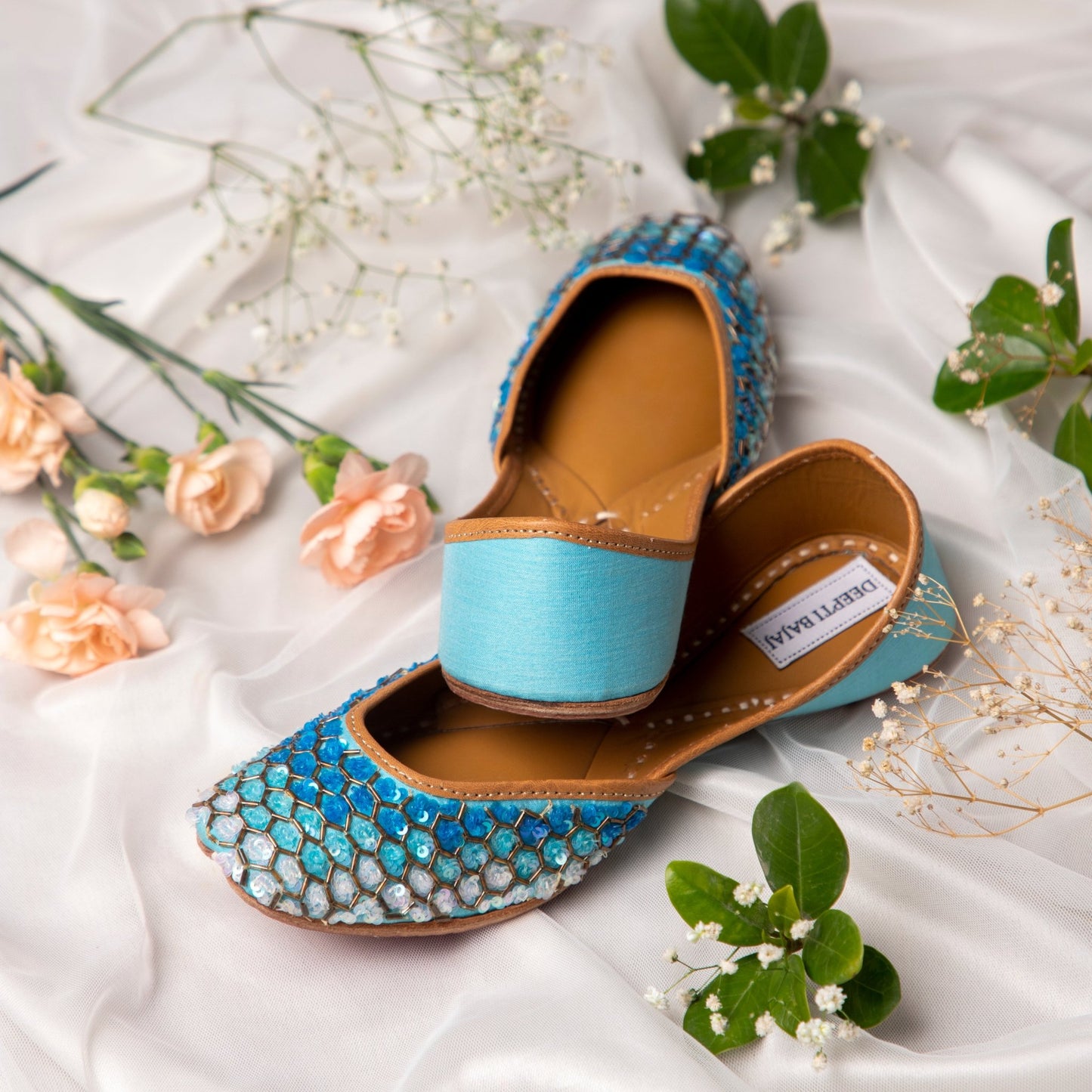 Memaid Blue - Label Deepti Bajaj