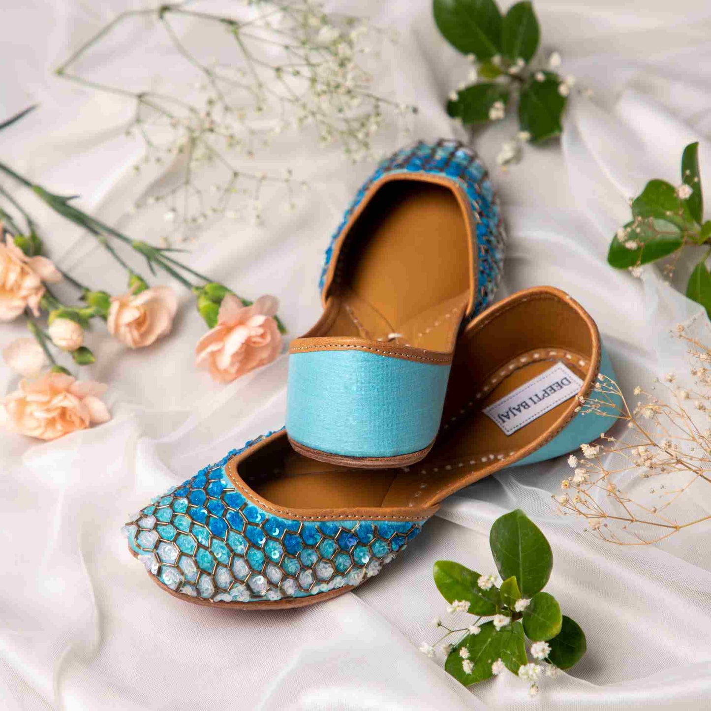 Memaid Blue - Label Deepti Bajaj