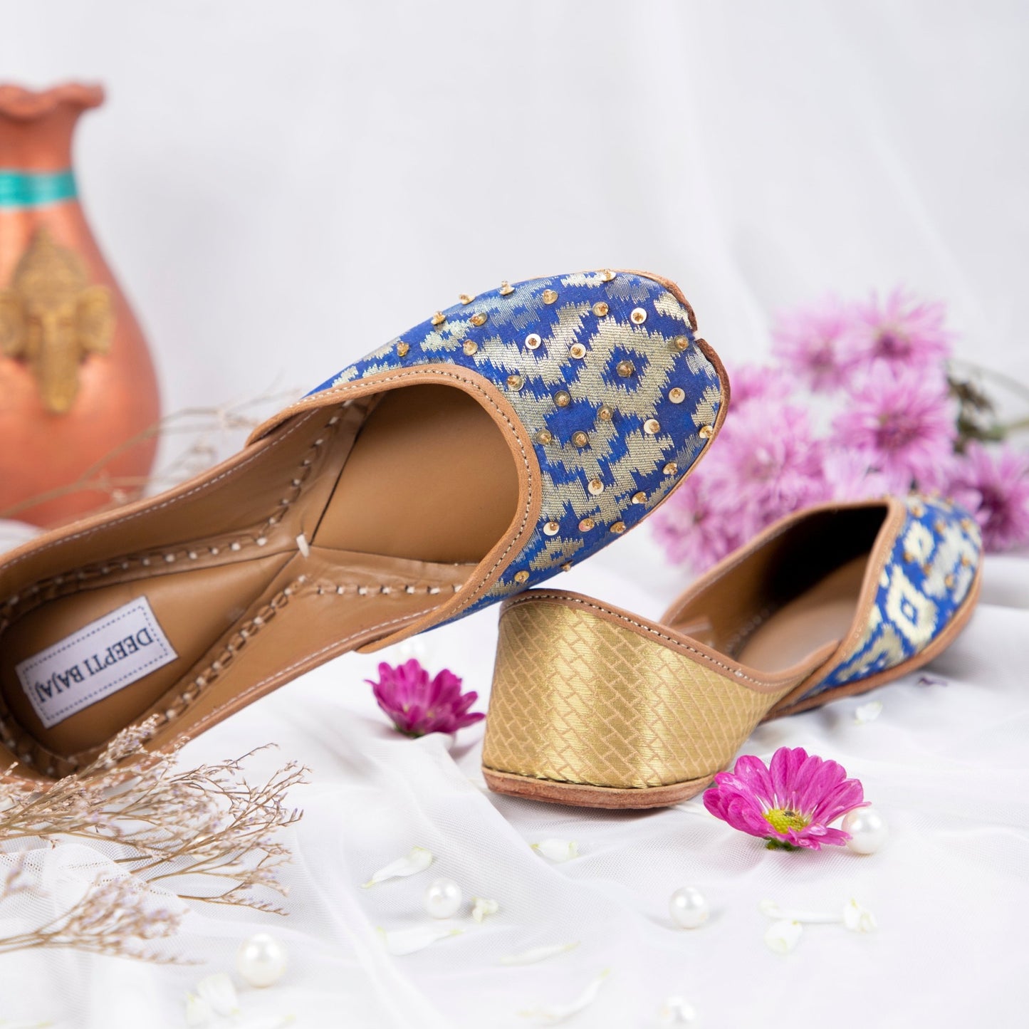 Blue Banarsi - Label Deepti Bajaj