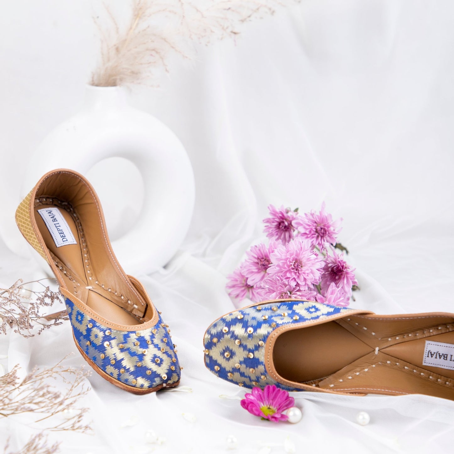 Blue Banarsi - Label Deepti Bajaj