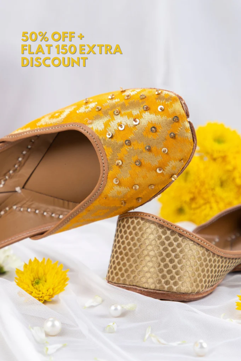 Yellow banarsi