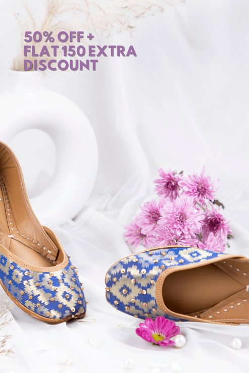 Blue Banarsi - Label Deepti Bajaj