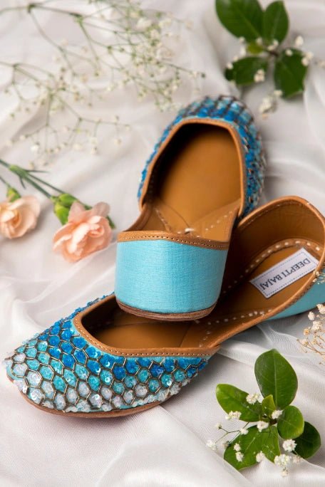Memaid Blue - Label Deepti Bajaj
