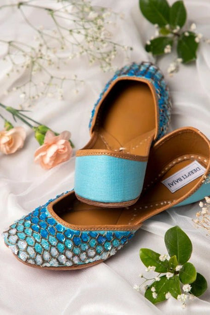 Memaid Blue - Label Deepti Bajaj