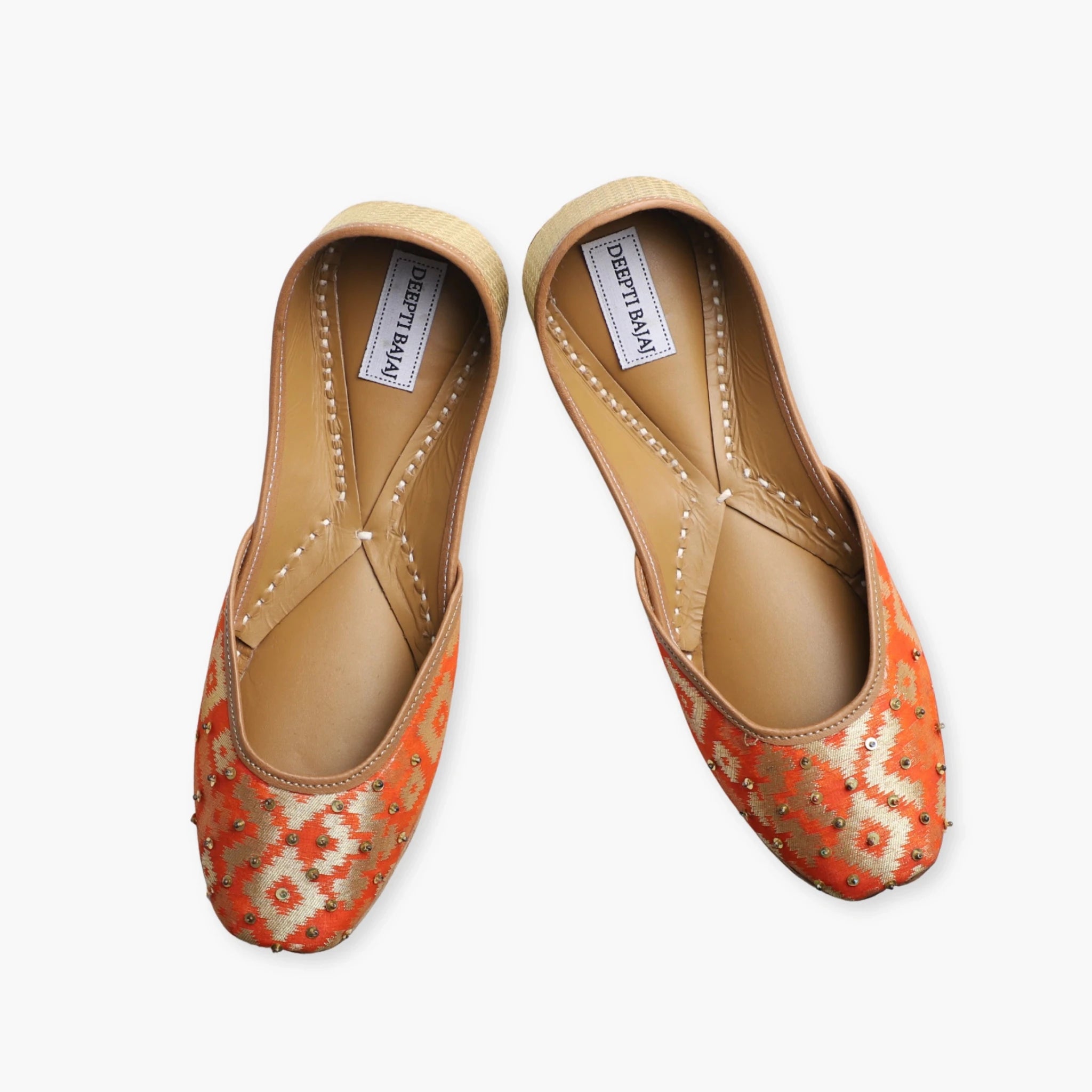 Orange banarsi - Label Deepti Bajaj