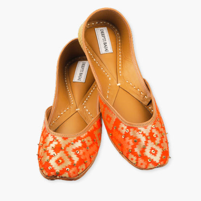 Orange banarsi