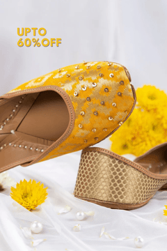 Yellow banarsi - Label Deepti Bajaj